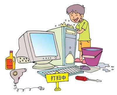 电脑洗刷刷如何不受伤 平面设计工作者的防护指南